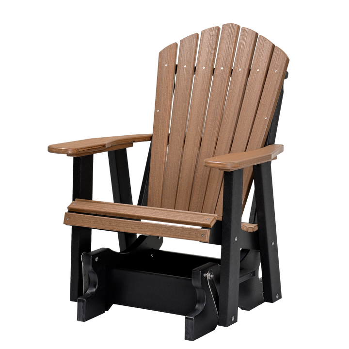 QW Amish Adirondack Glider