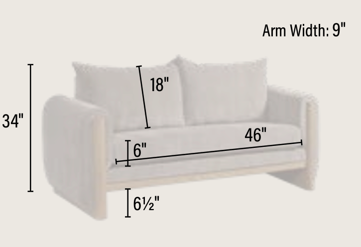QW Amish Everett Loveseat
