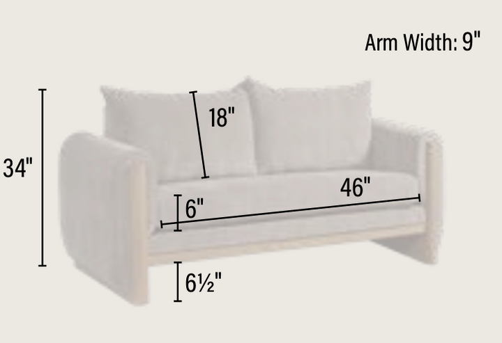 QW Amish Everett Loveseat