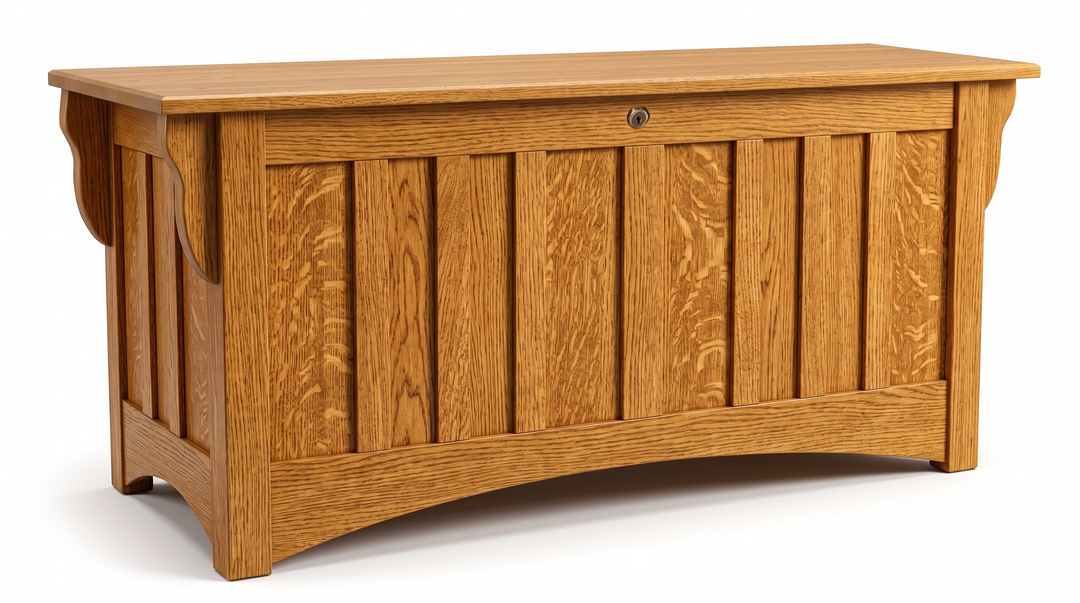Mission Slat Cedar Chest (select your size)