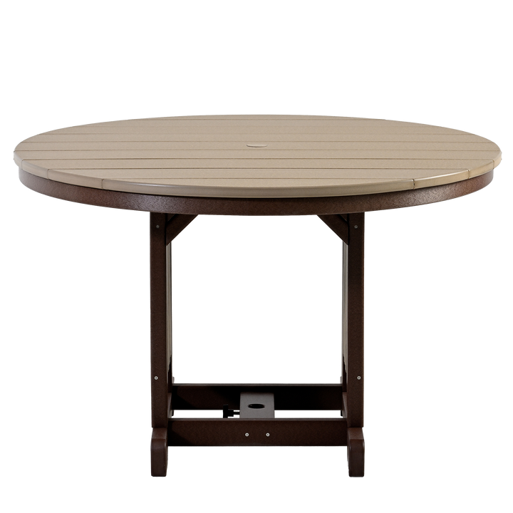 QW Amish Adirondack 48 Round Table (Select Height)