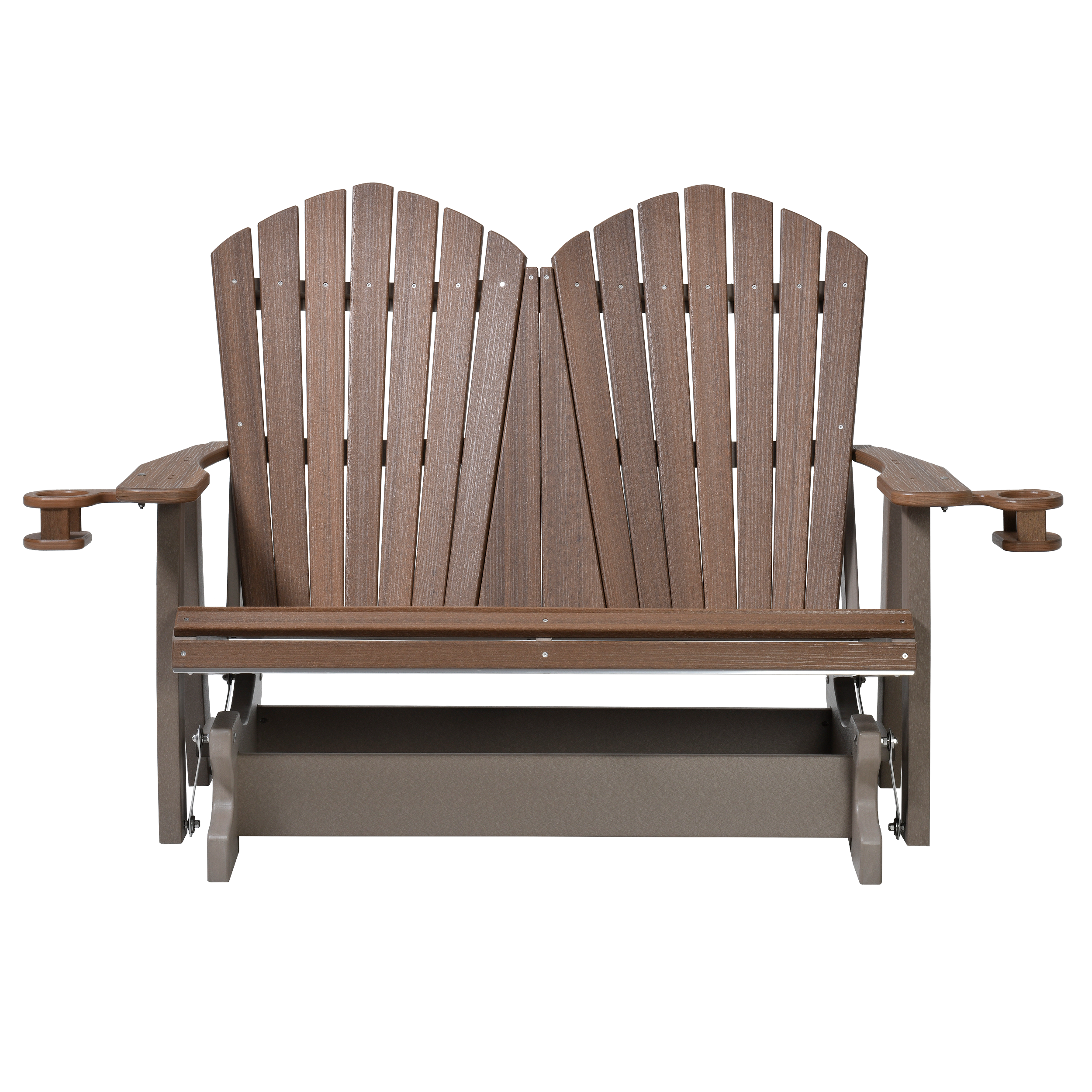 QW Amish Adirondack 4ft Double Glider Quality Woods Furniture   Qw Amish Adirondack 4ft Double Glider 39254011347182 