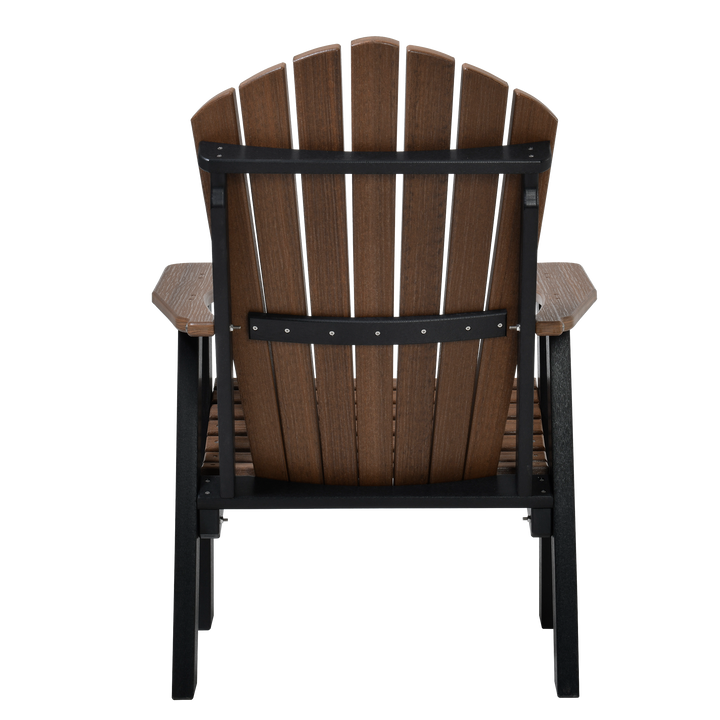QW Amish Adirondack Chair - Wood Grain Poly