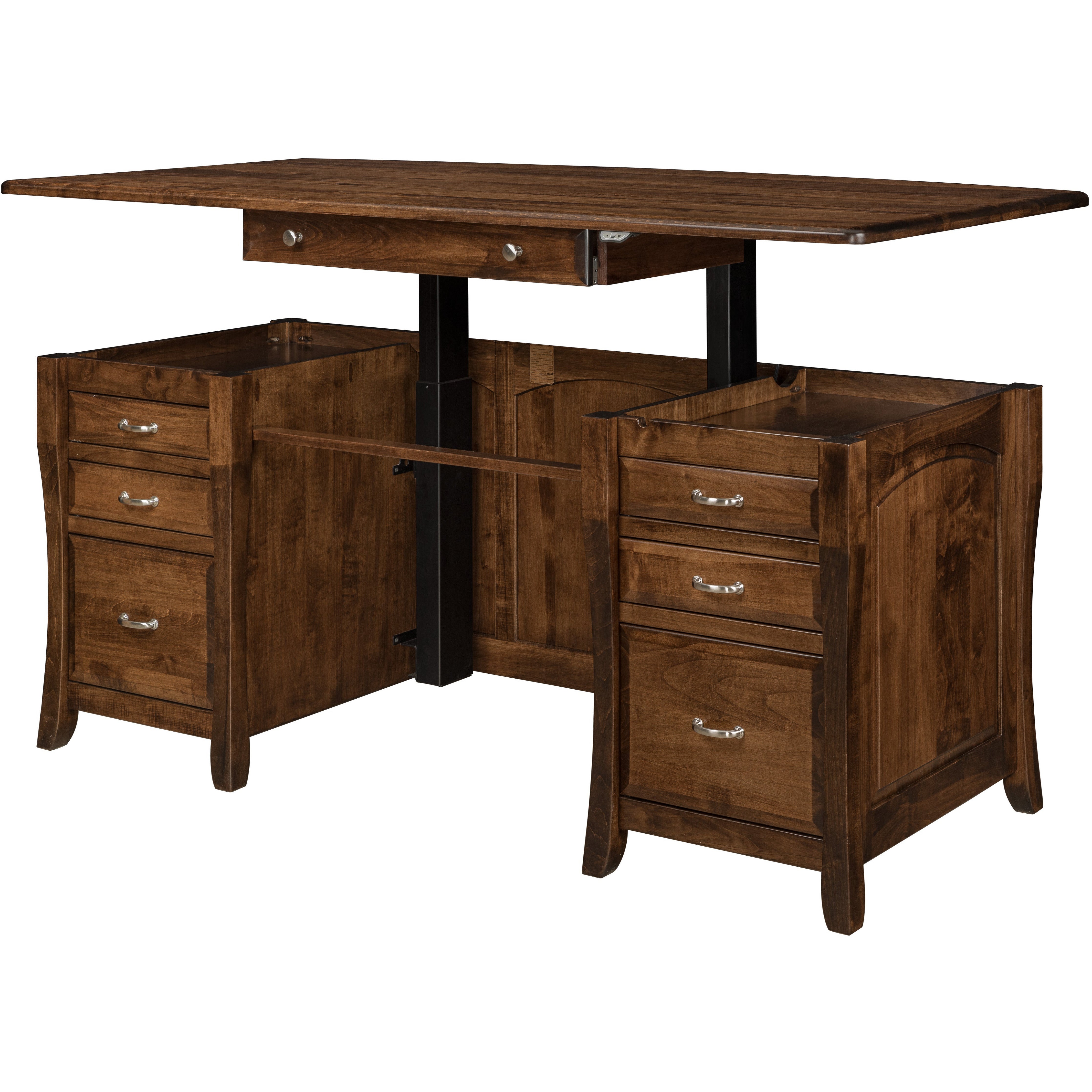 QW Amish Berkley Lift Desk - Thumbnail 2