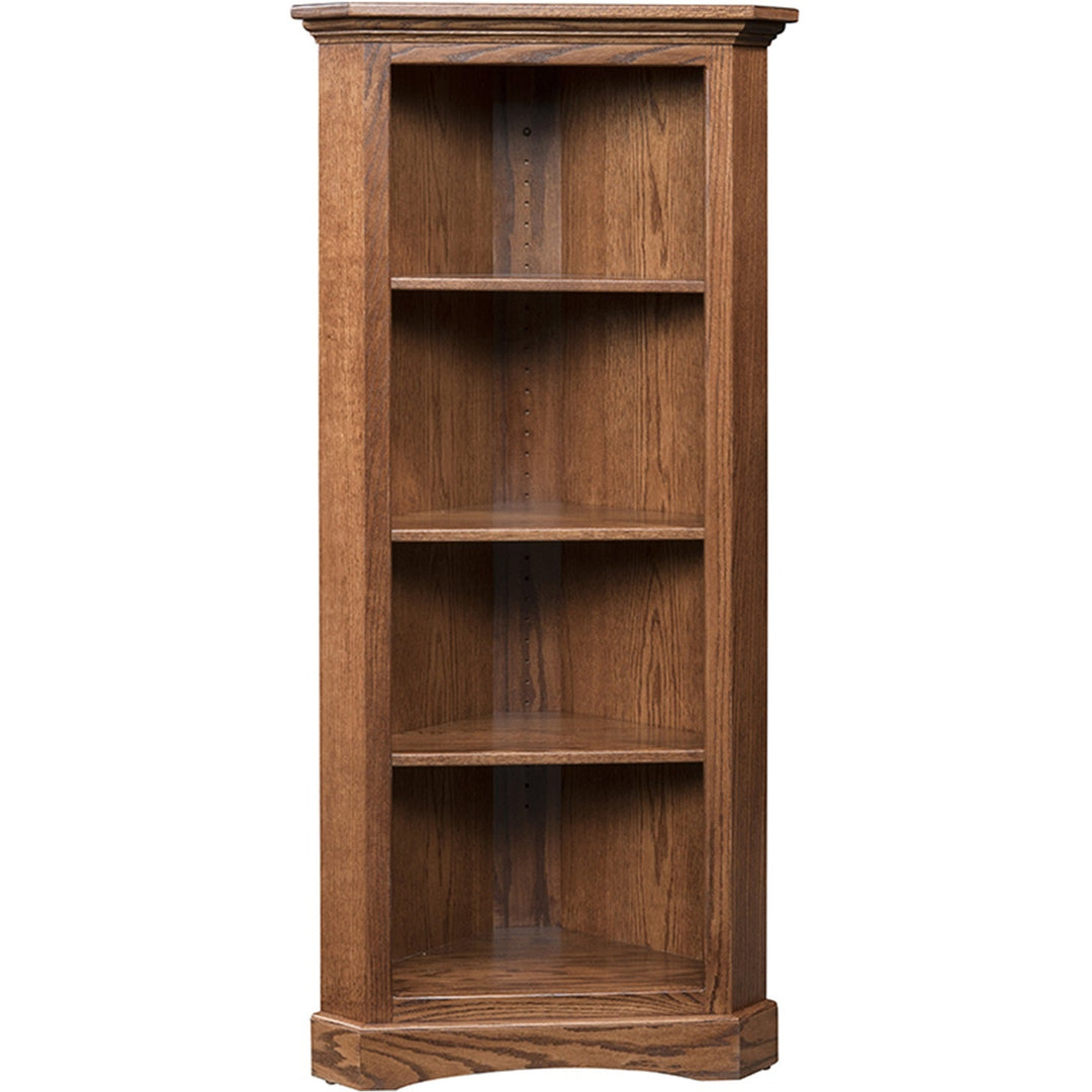 QW Amish Chimney Corner Bookcase (choose your height)