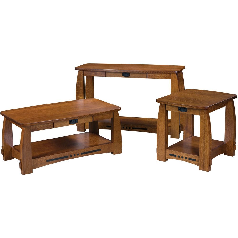 QW Amish Colebrook Open Coffee Table