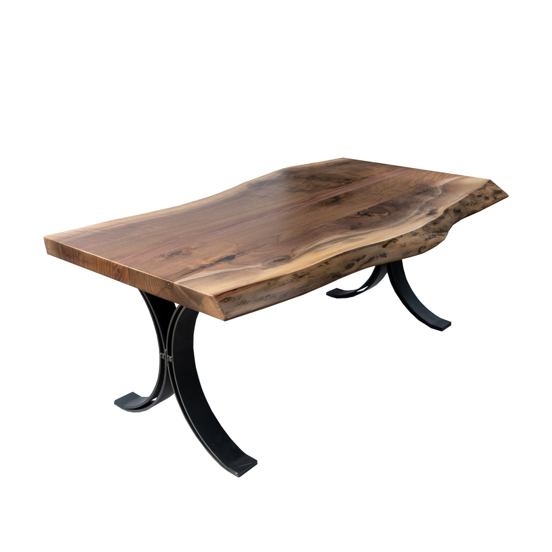 QW Amish Eclipse Live Edge Coffee Table