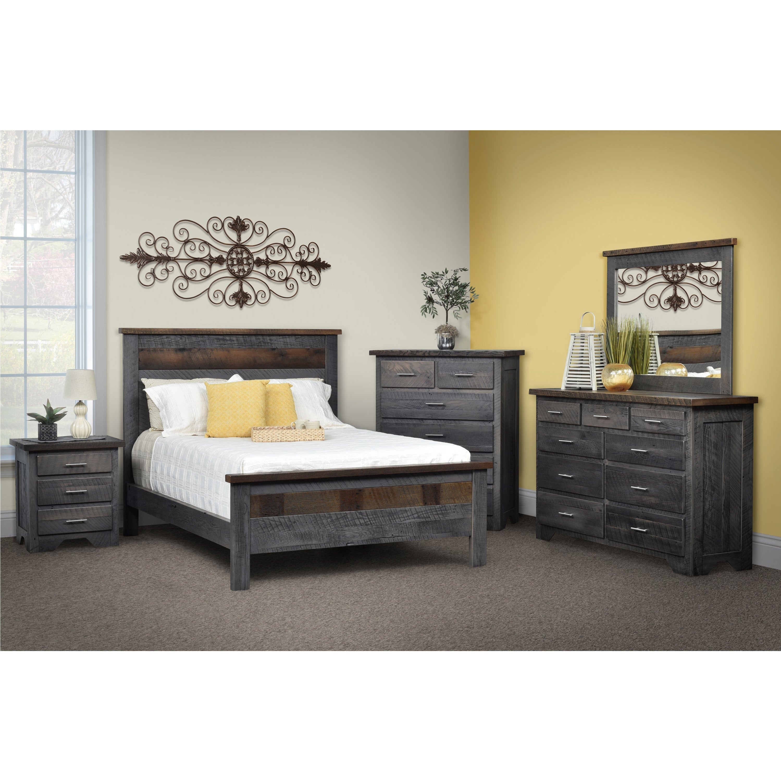 QW Amish London Fog Nightstand - Thumbnail 3
