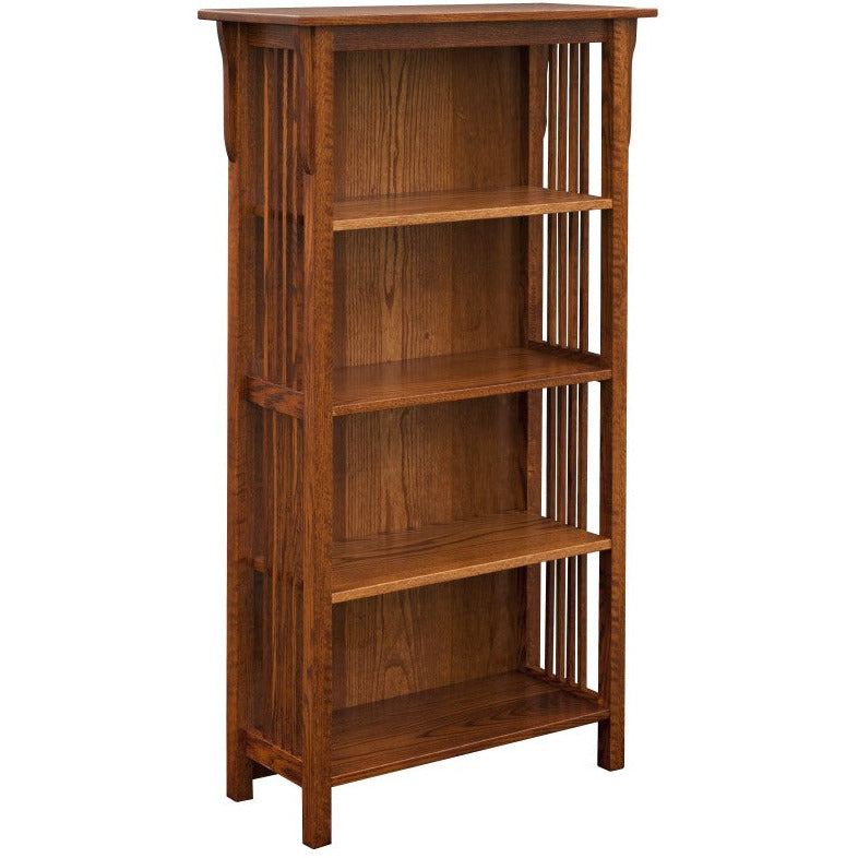 QW Amish Prairie Mission Bookshelf with Back (select your size)