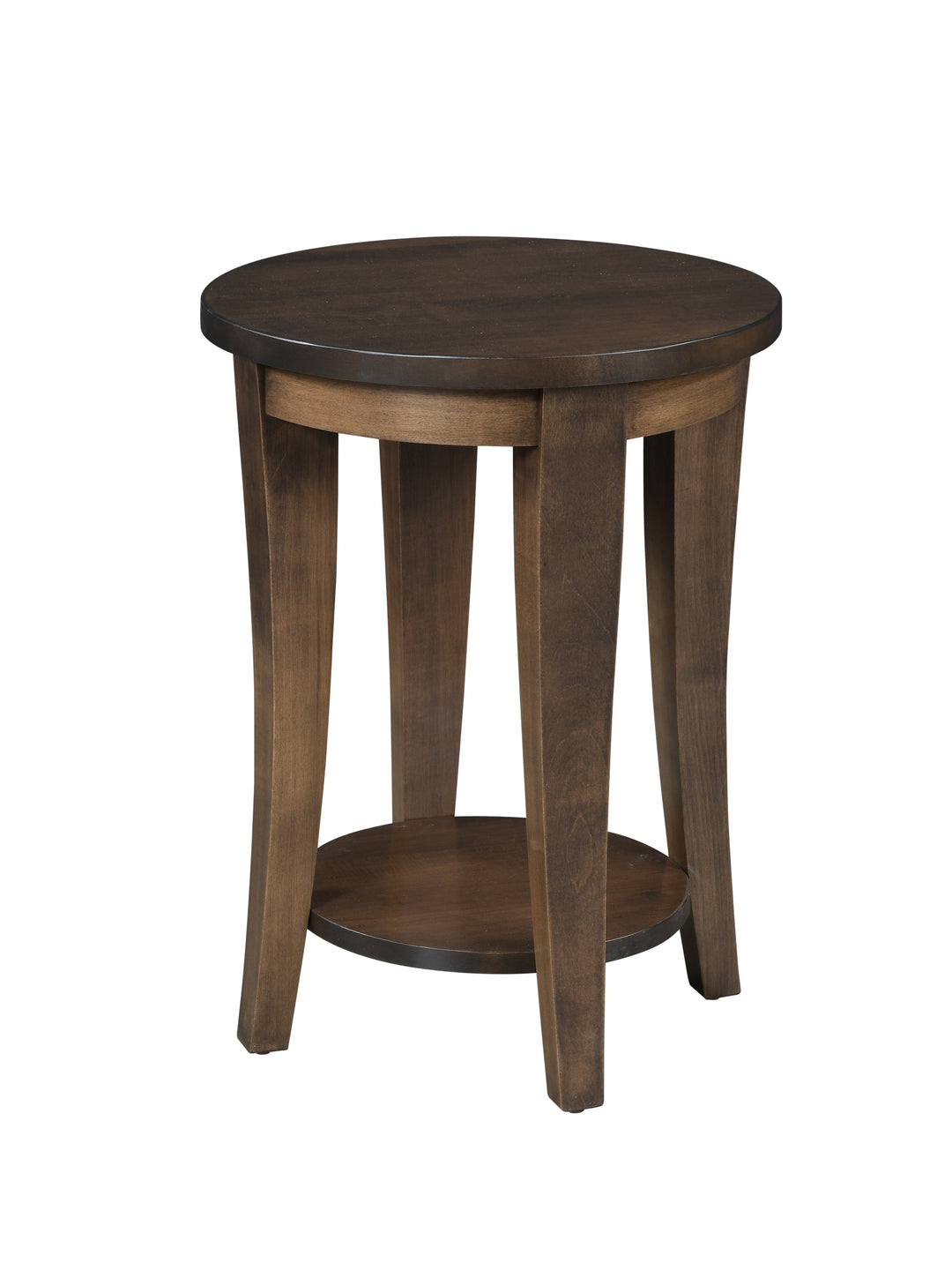 QW Amish Riviera Round Chair Side End Table
