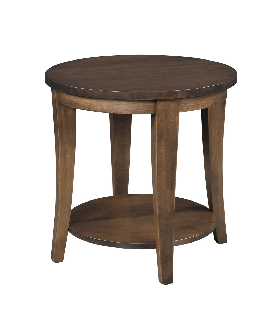 QW Amish Riviera Round End Table