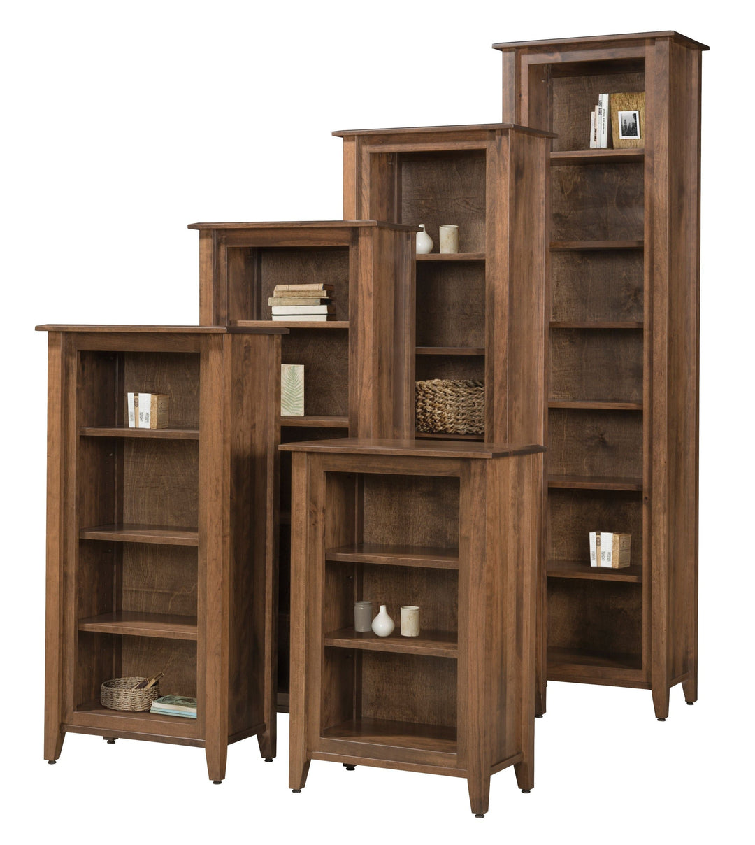 QW Amish Ventura 24"W Bookcase (choose your height)