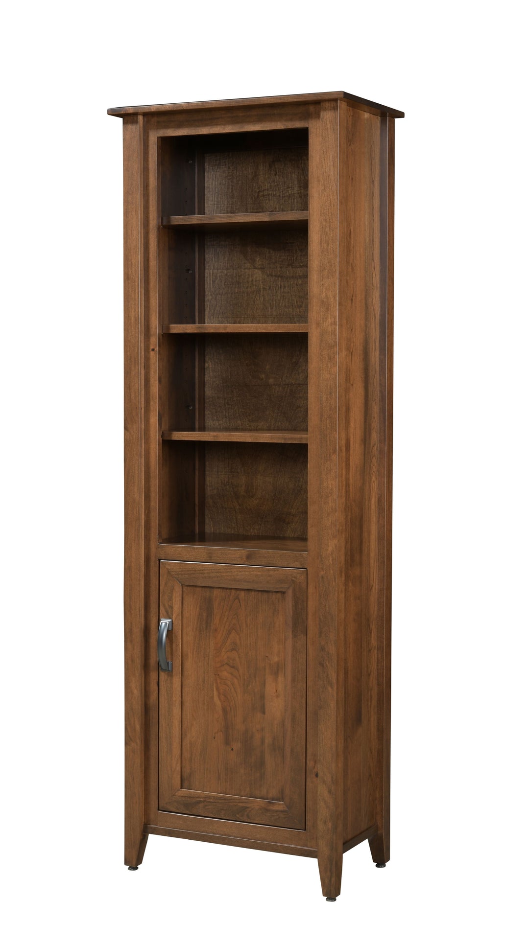 QW Amish Ventura Bookcase with Door 24"x72"