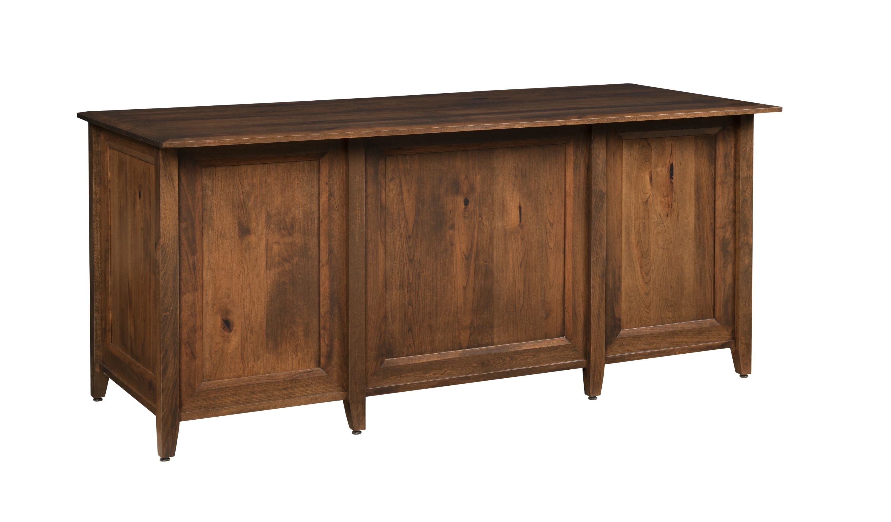 QW Amish Ventura Pedestal Desk - Thumbnail 3