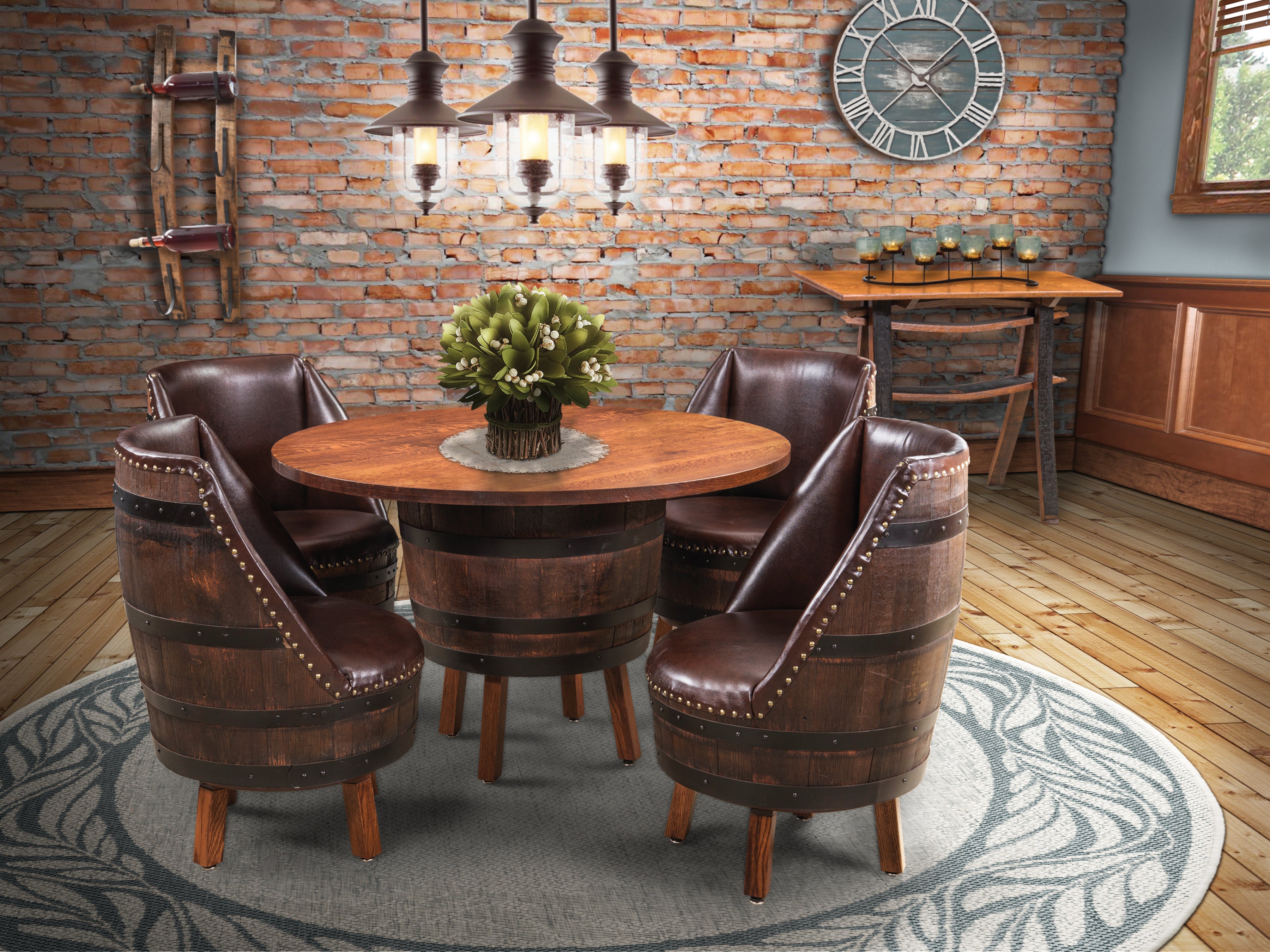 Whiskey table and deals chairs