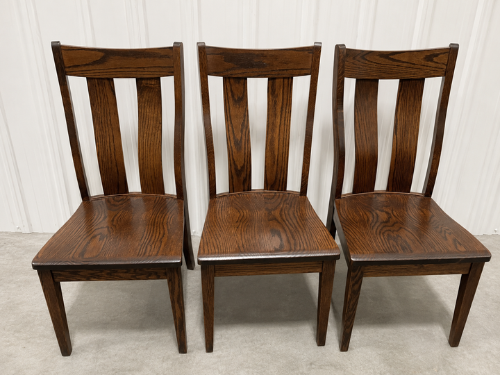 Clearance Richfield Side Chairs in Oak (set of 3)