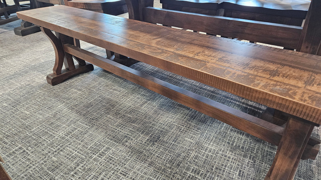 Clearance Karlisle Set w/ 4 Houston Chairs + Bench