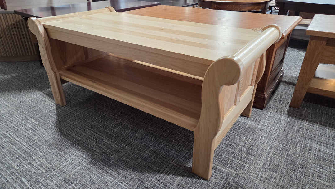 Clearance Sleigh Coffee Table