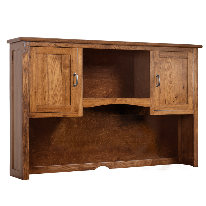 QW Amish Teton Wall Desk w/ Optional Hutch