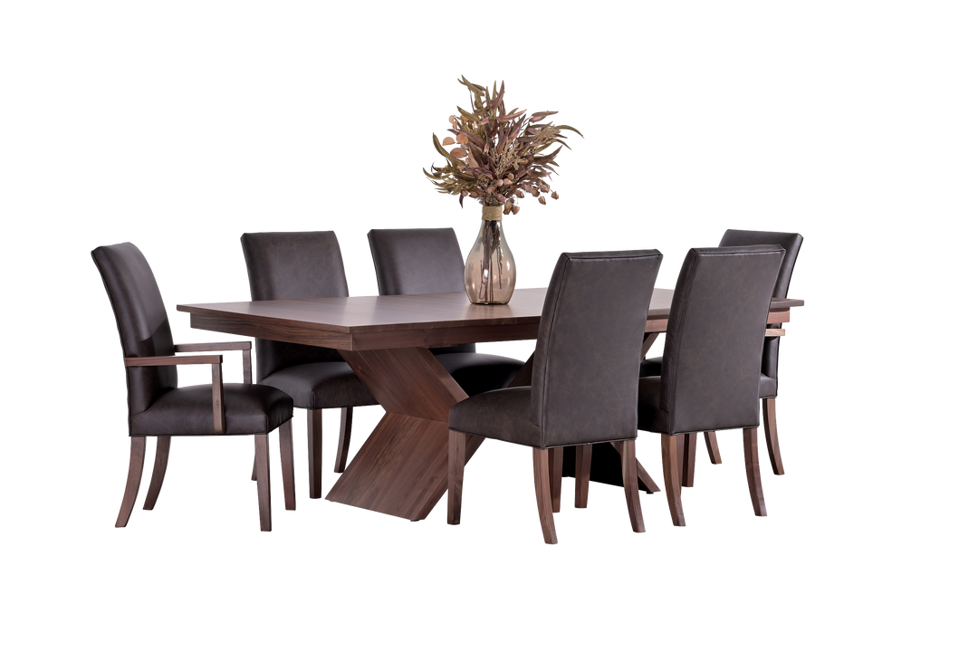 QW Amish Telluride 7pc Set w/ Bowers Chairs