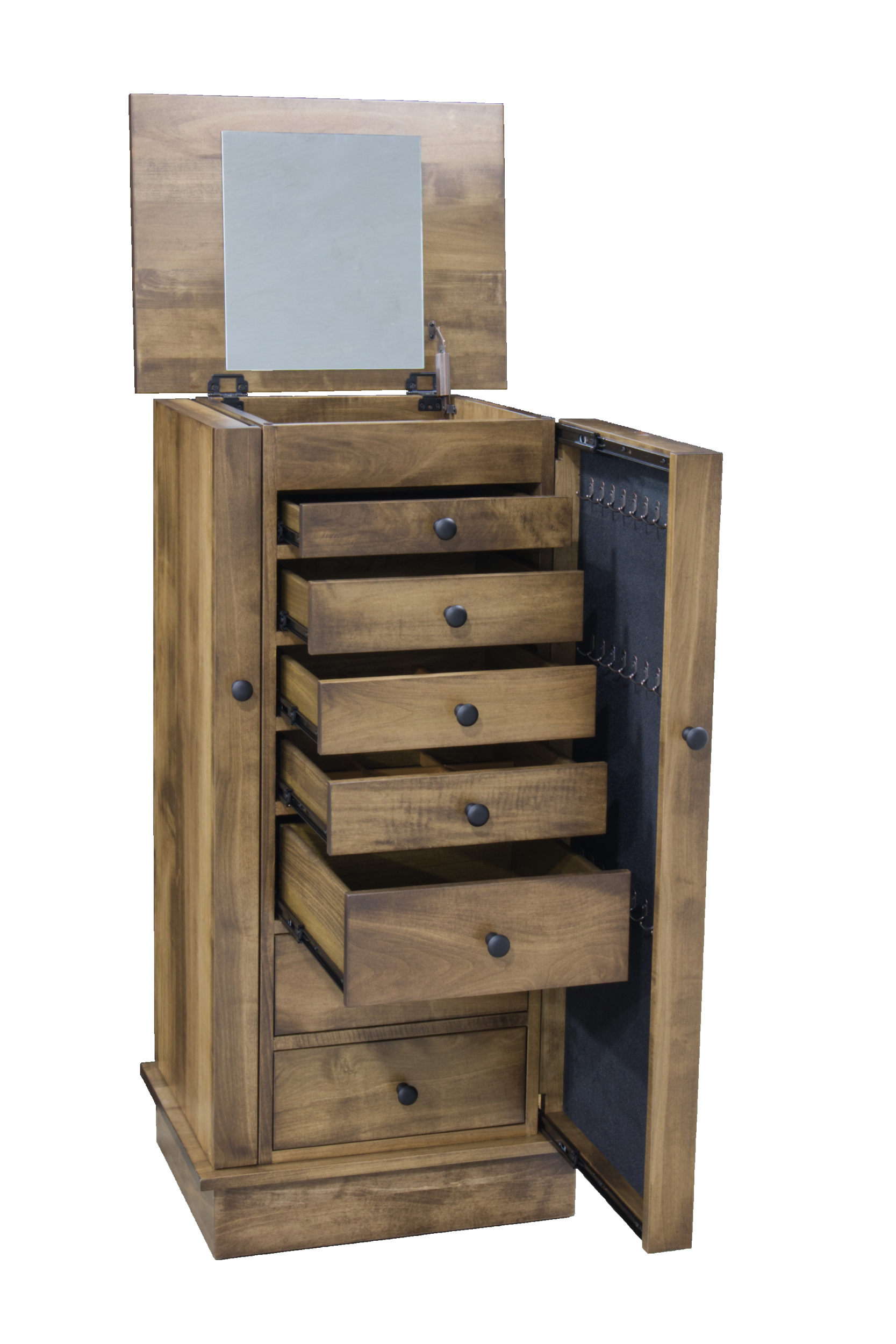 QW Amish Iyla Jewelry Armoire - Thumbnail 2