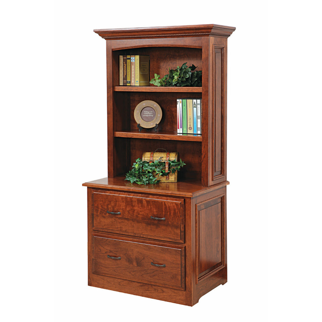 QW Amish Liberty Lateral File & Optional Hutch