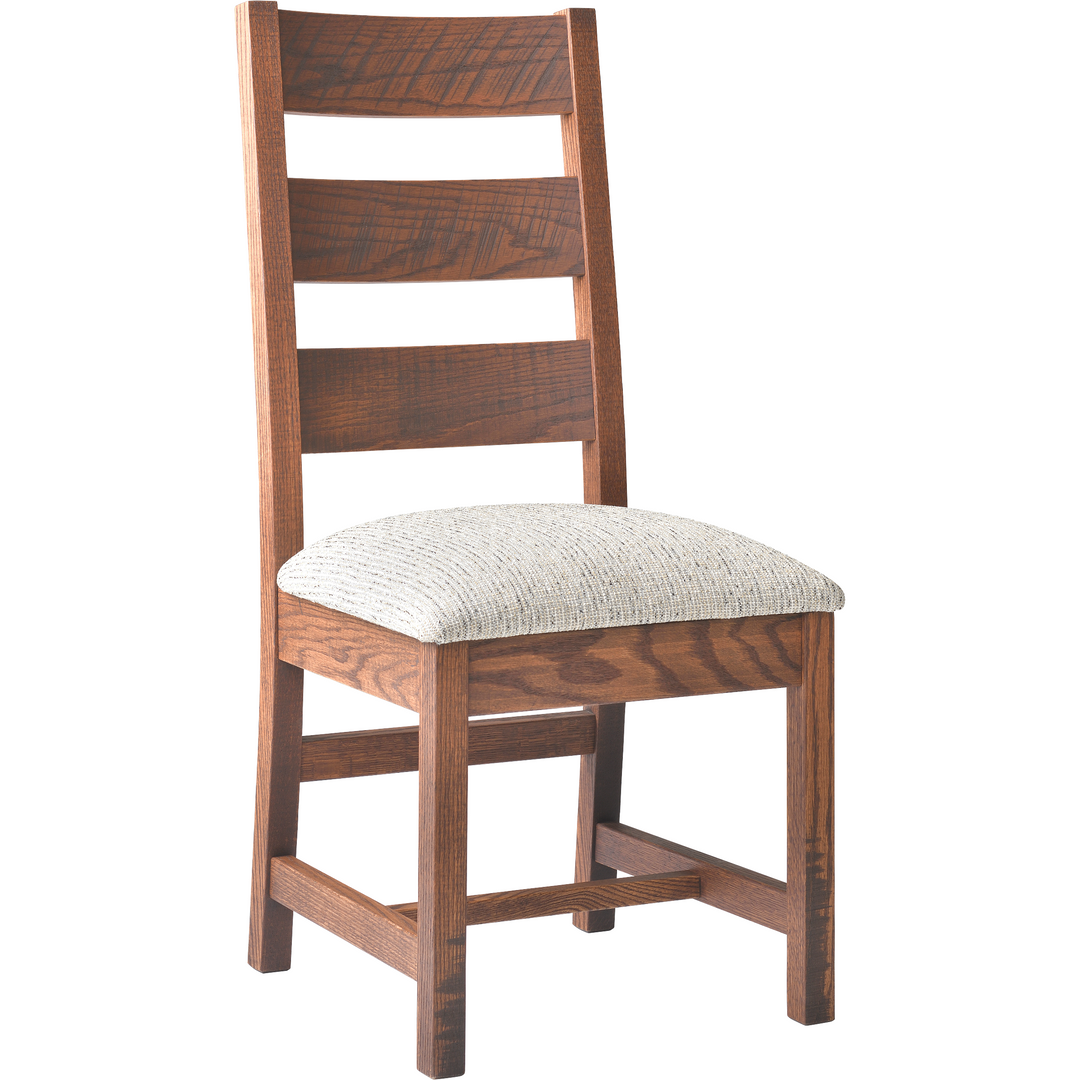 QW Amish Taylor Side Chair with Padded Seat