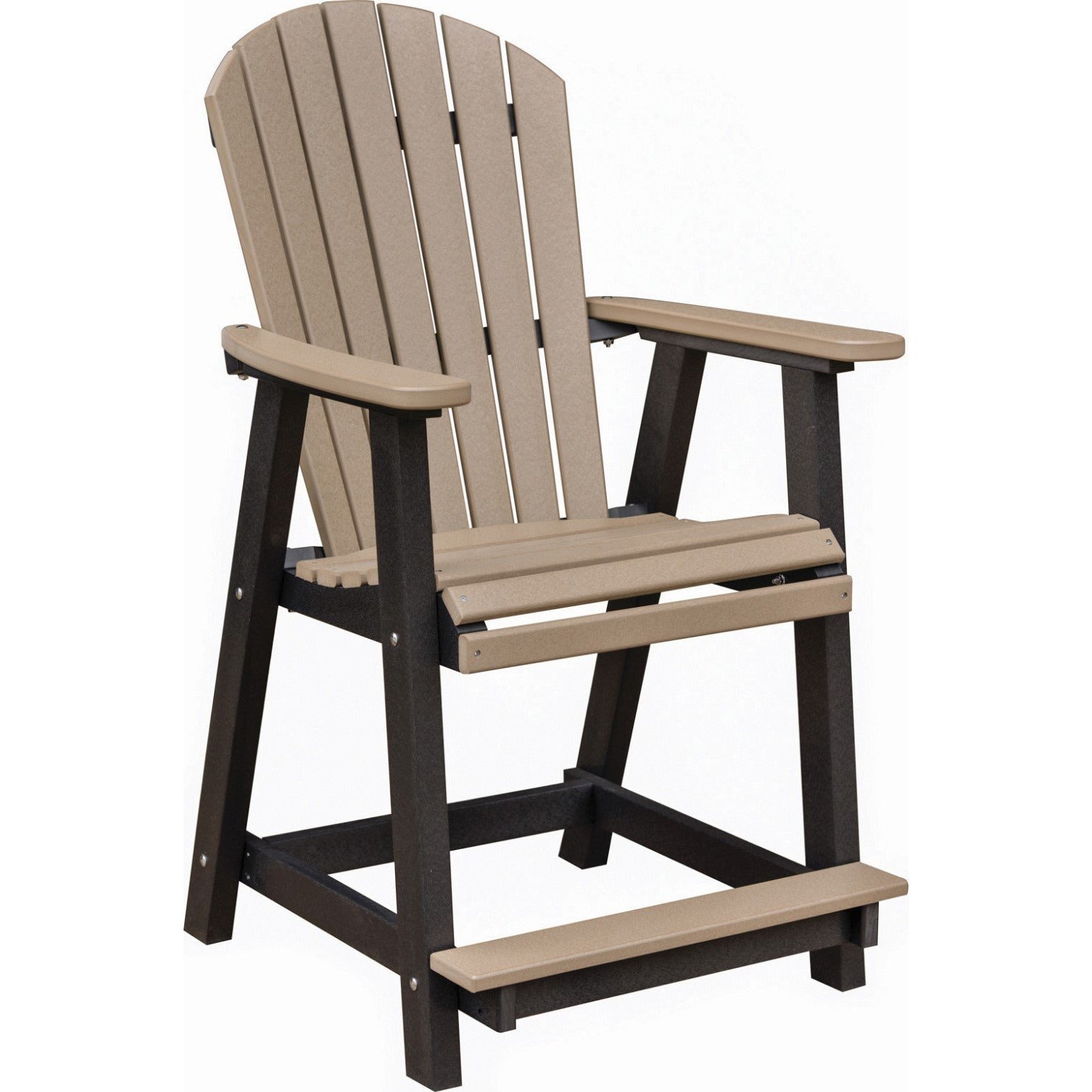 Comfo Back Adirondack 5pc Counter Height Set - Thumbnail 3