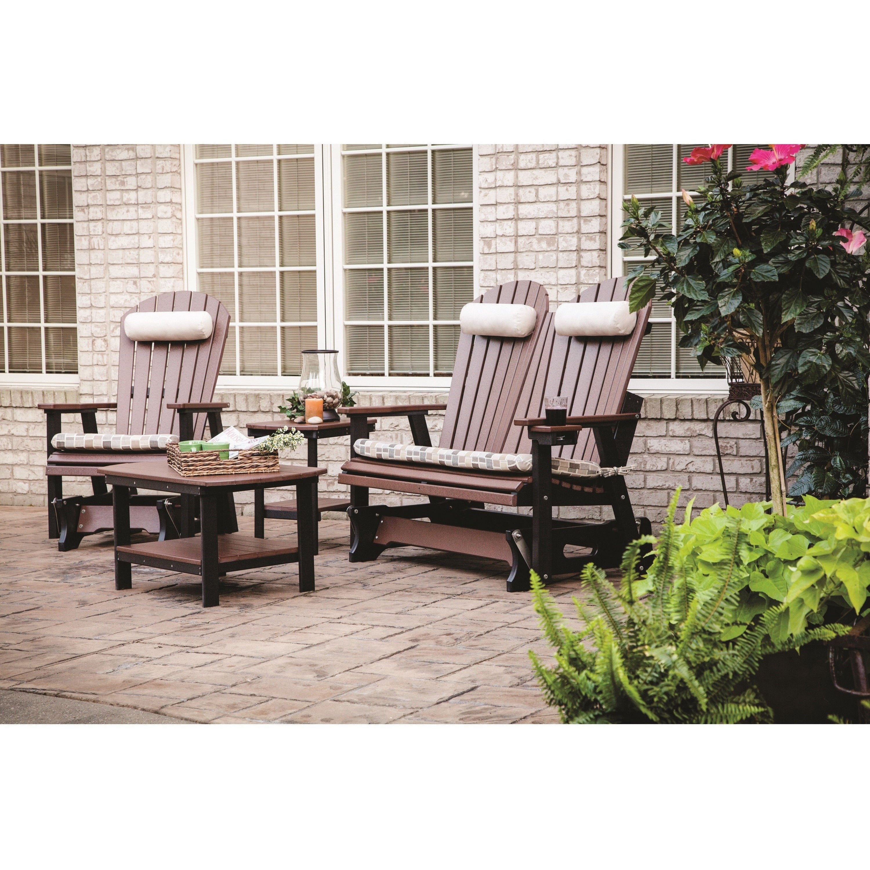 patio single glider chair