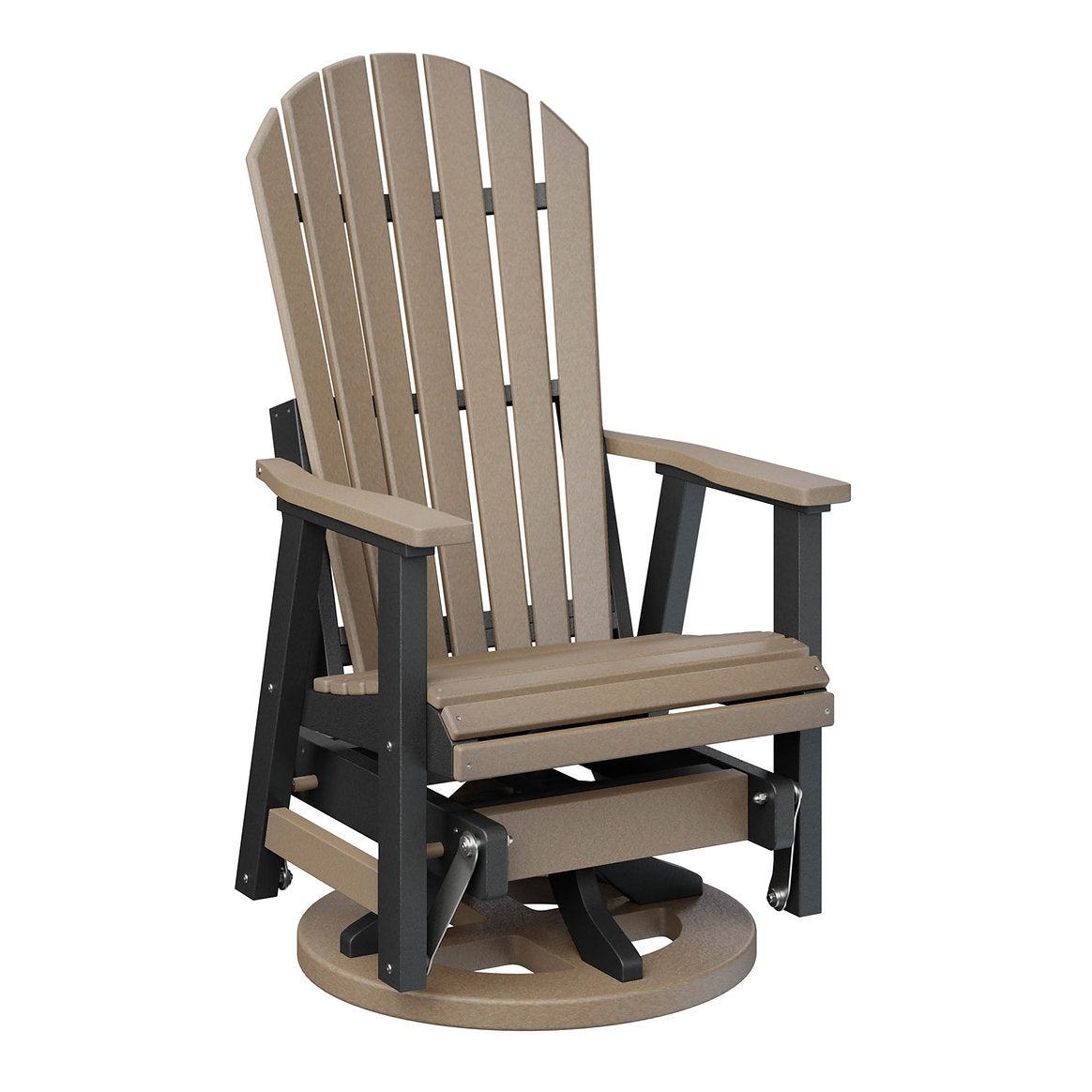 Adirondack swivel store glider chair