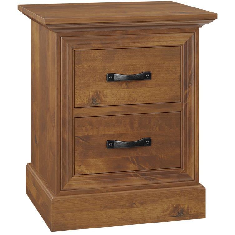 Millcraft Cades Cove 2 Drawer Nightstand