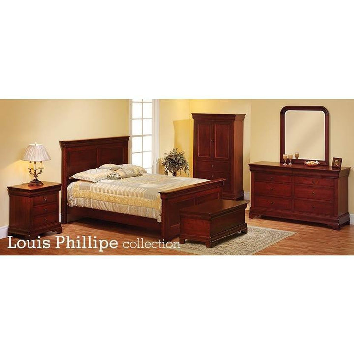 Millcraft Louis Phillipe Series Panel Bed