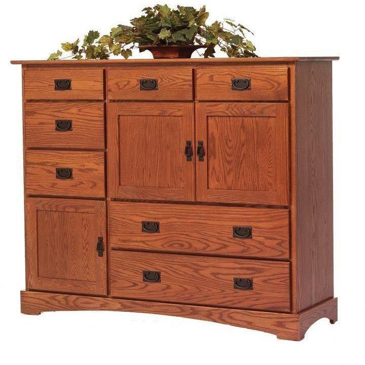 Millcraft Louis Phillipe 3 Drawer Nightstand – Quality Woods Furniture