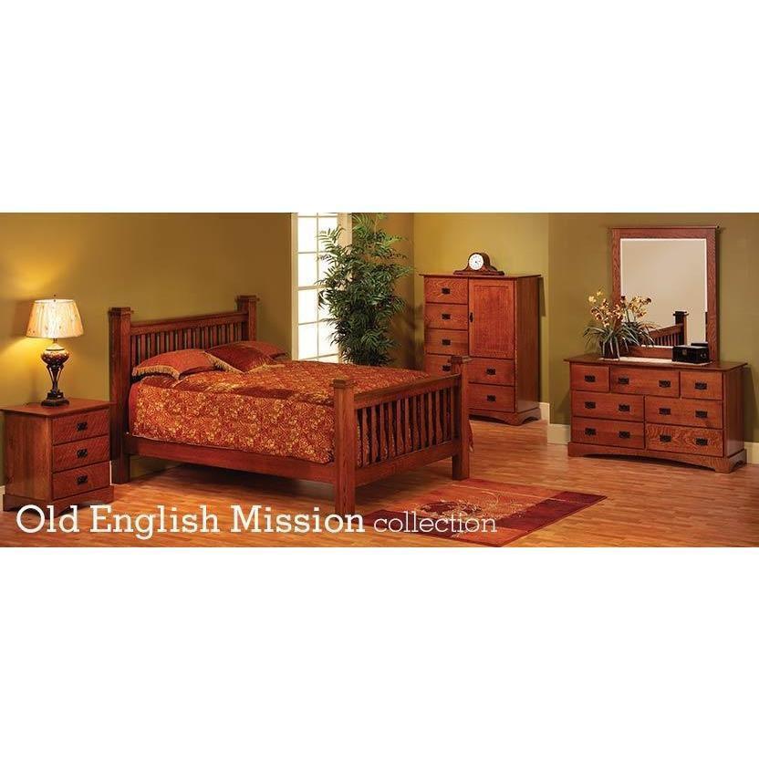 Millcraft Old English Vintage Mission Bed