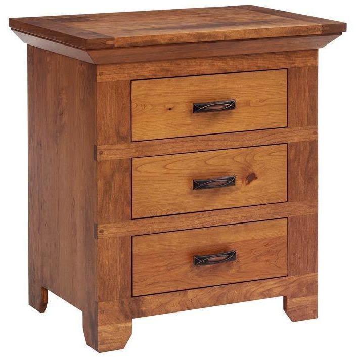 Millcraft Redmond Wellington Nightstand - Thumbnail 2