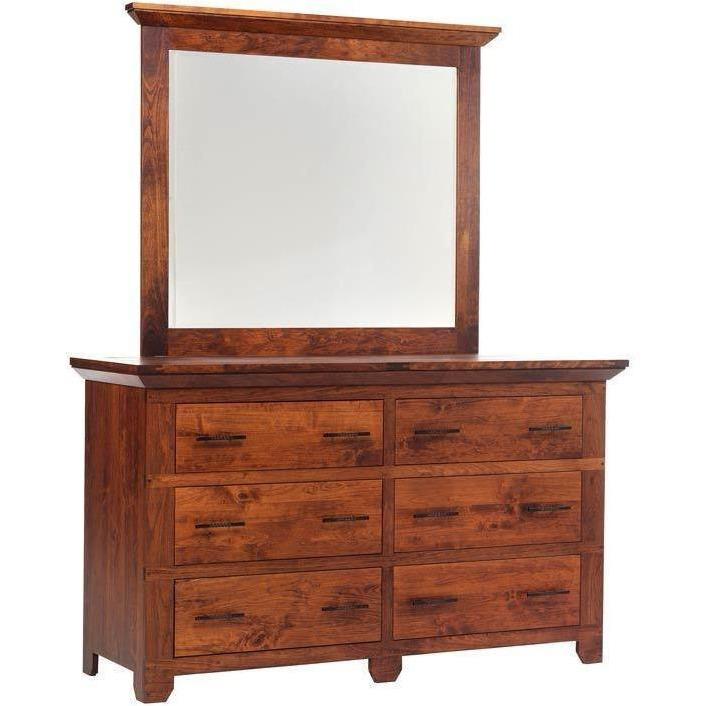 Millcraft Redmond Wellington Low Dresser w/ Mirror