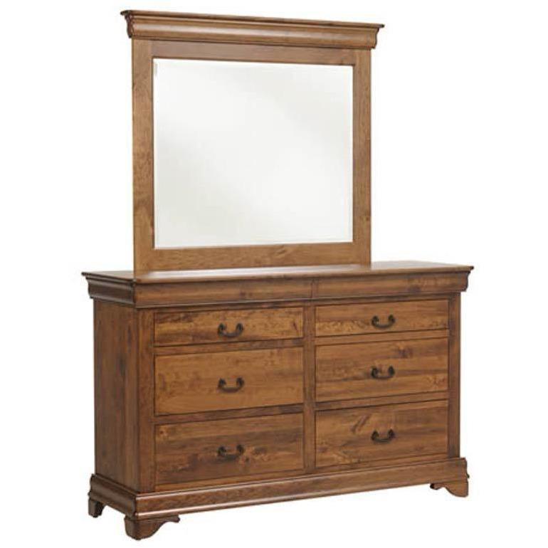 Millcraft Versailles Low Dresser w/ Mirror