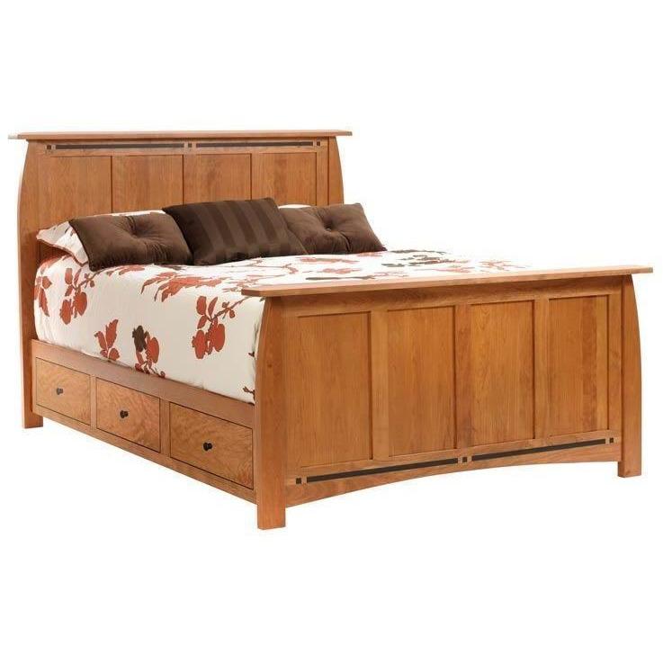 Millcraft Vineyard Panel 6 Drawer Storage Bed