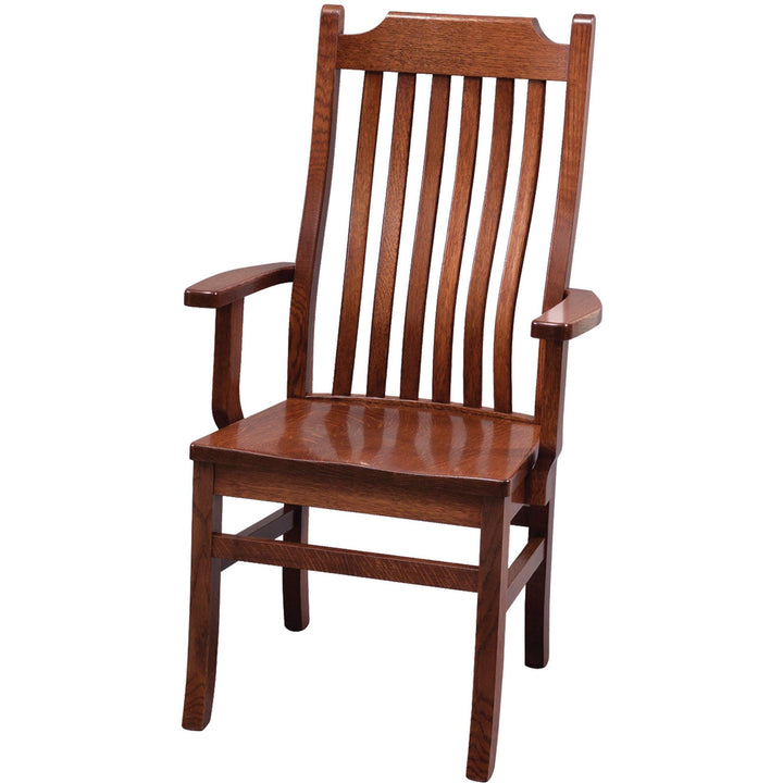 QW Amish 46C Mission Arm Chair
