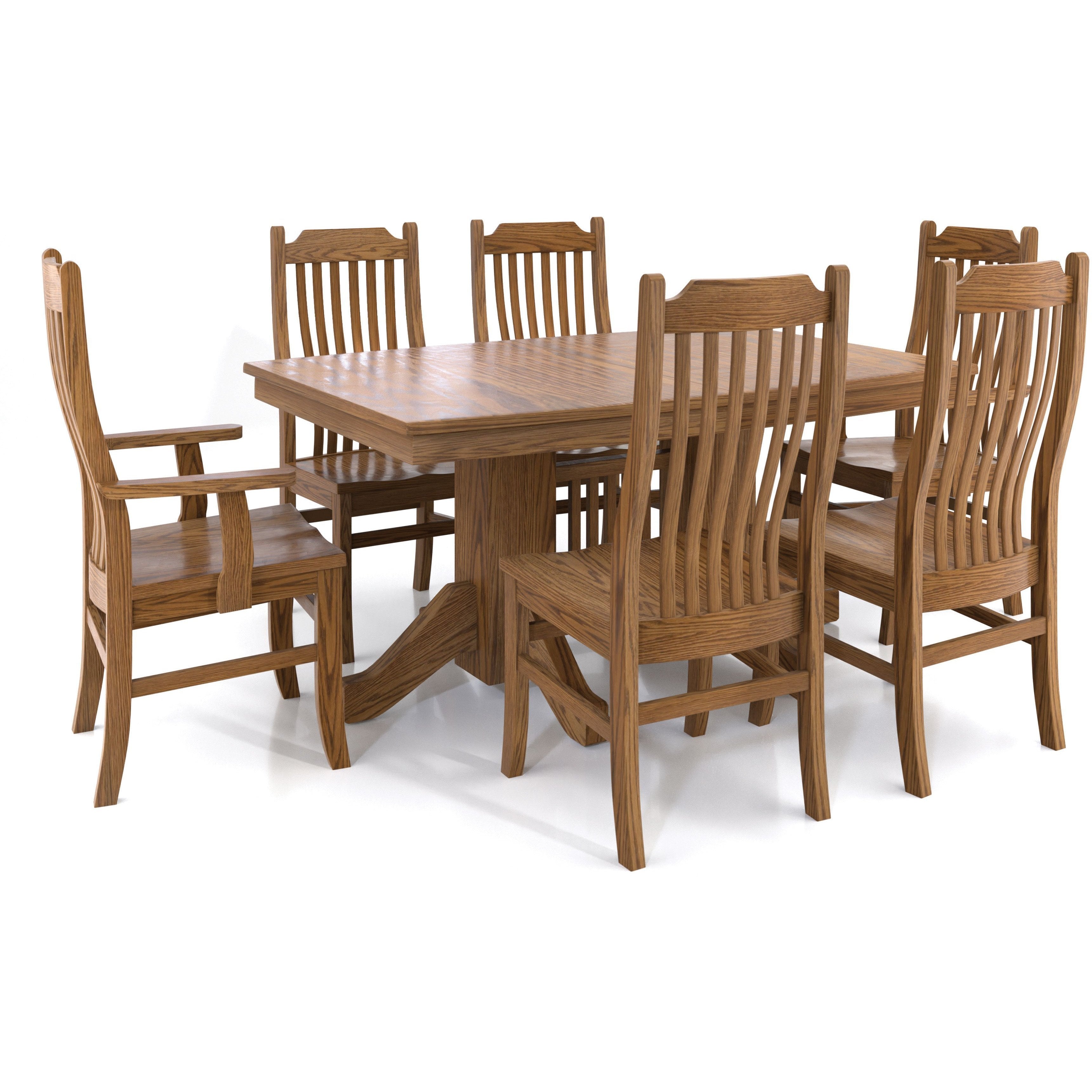 QW Amish Mission Side Chair - Thumbnail 4
