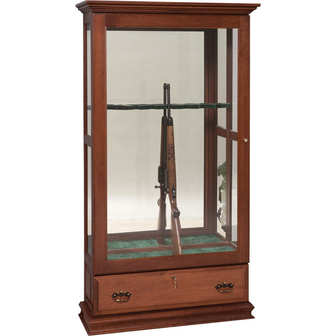 QW Amish 6 Gun Sliding Door Cabinet