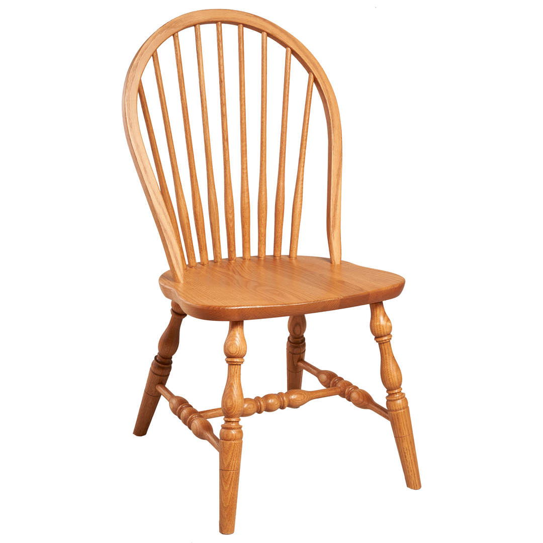 QW Amish 9 Spindle Side Chair