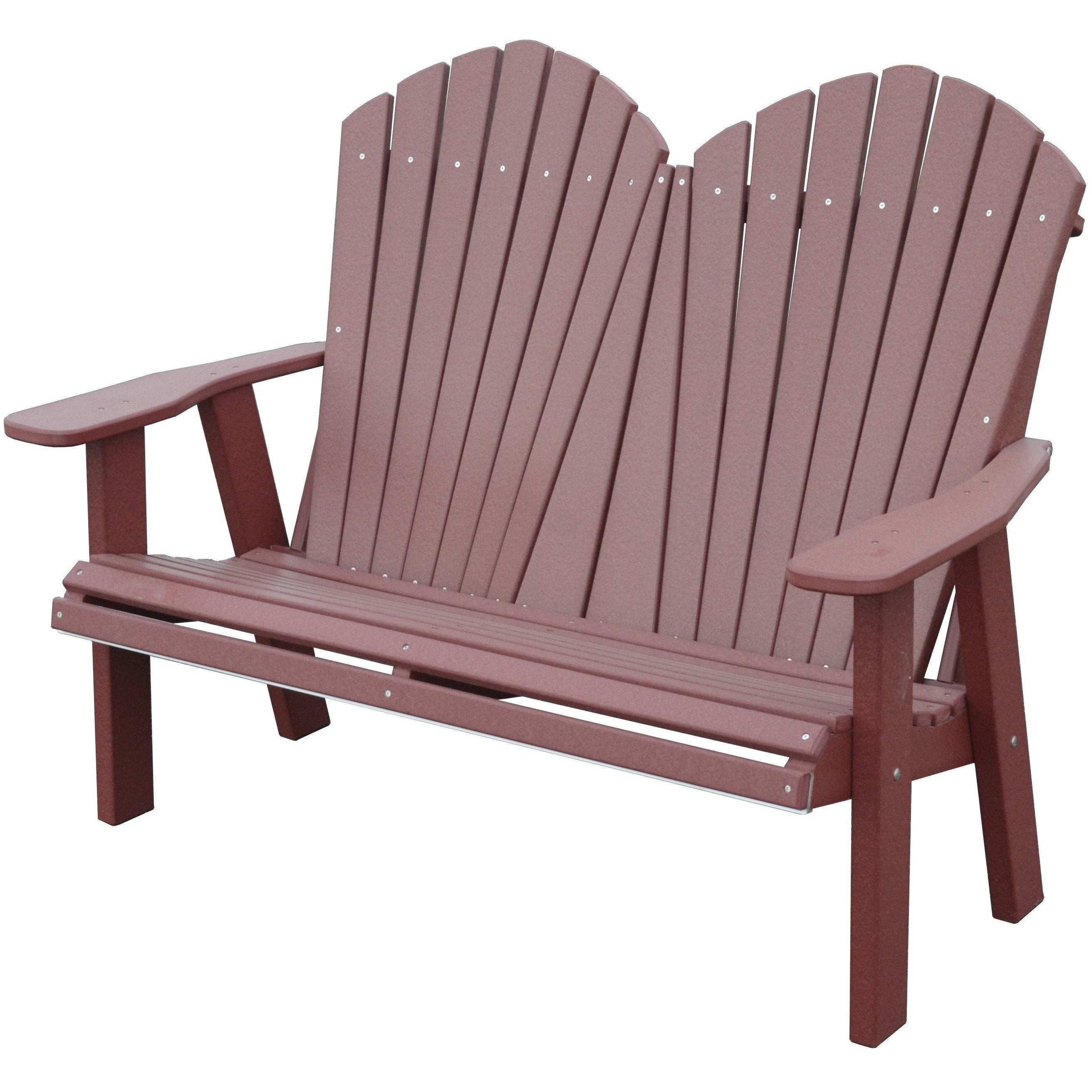 QW Amish Adirondack Bench Quality Woods Furniture   Qw Amish Adirondack Bench 7428931780690 