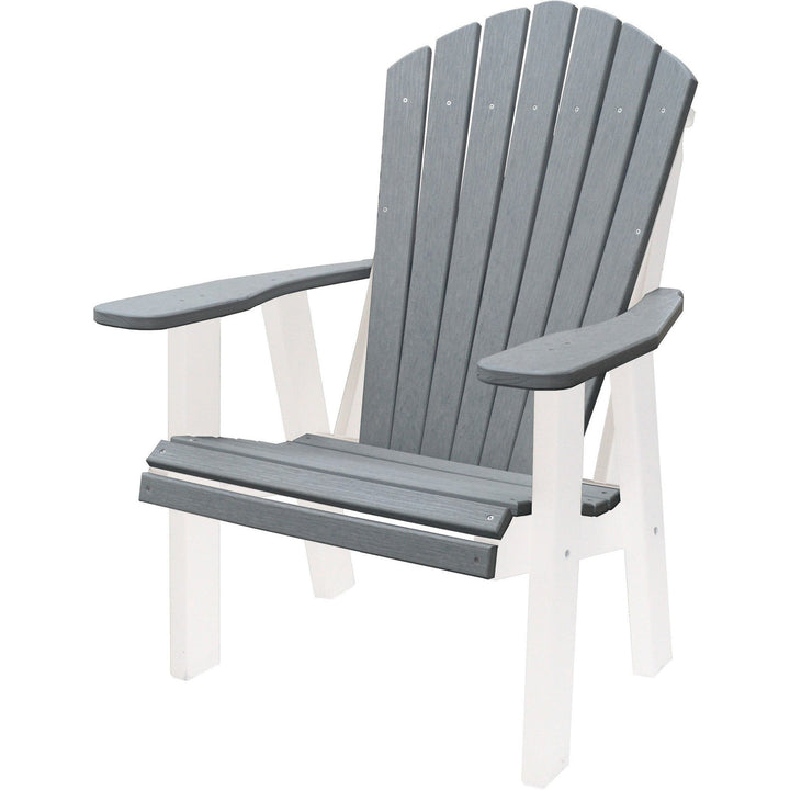 QW Amish Adirondack Chair - Wood Grain Poly LPRL-AHBC2400