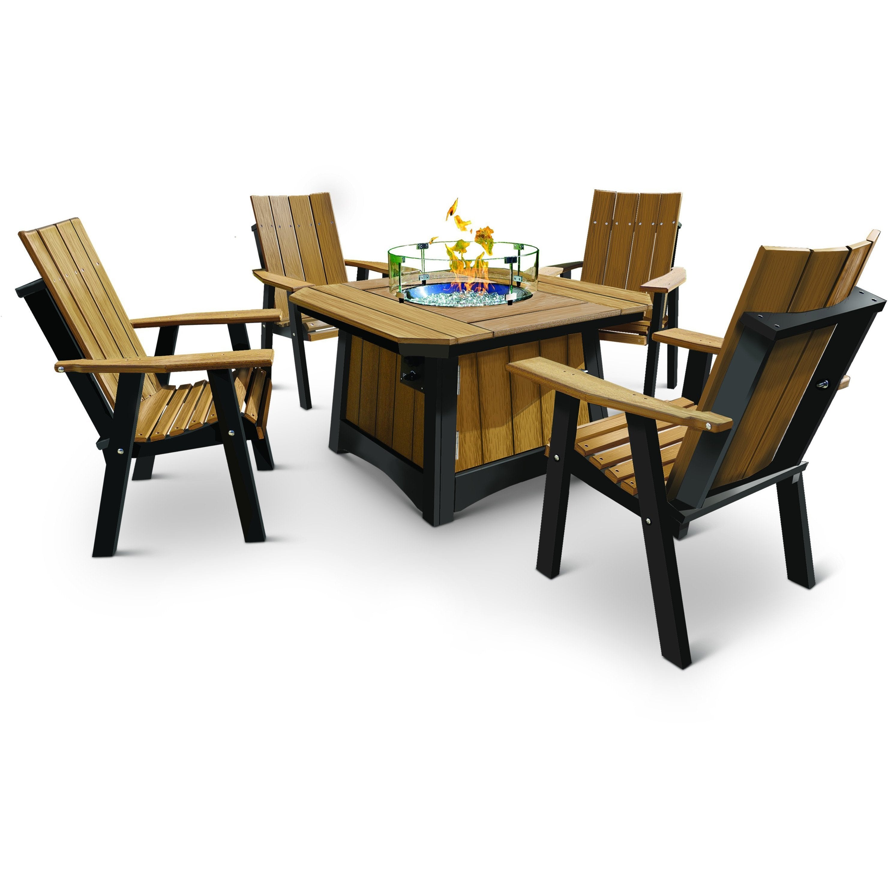 QW Amish Adirondack Firepit - Thumbnail 2