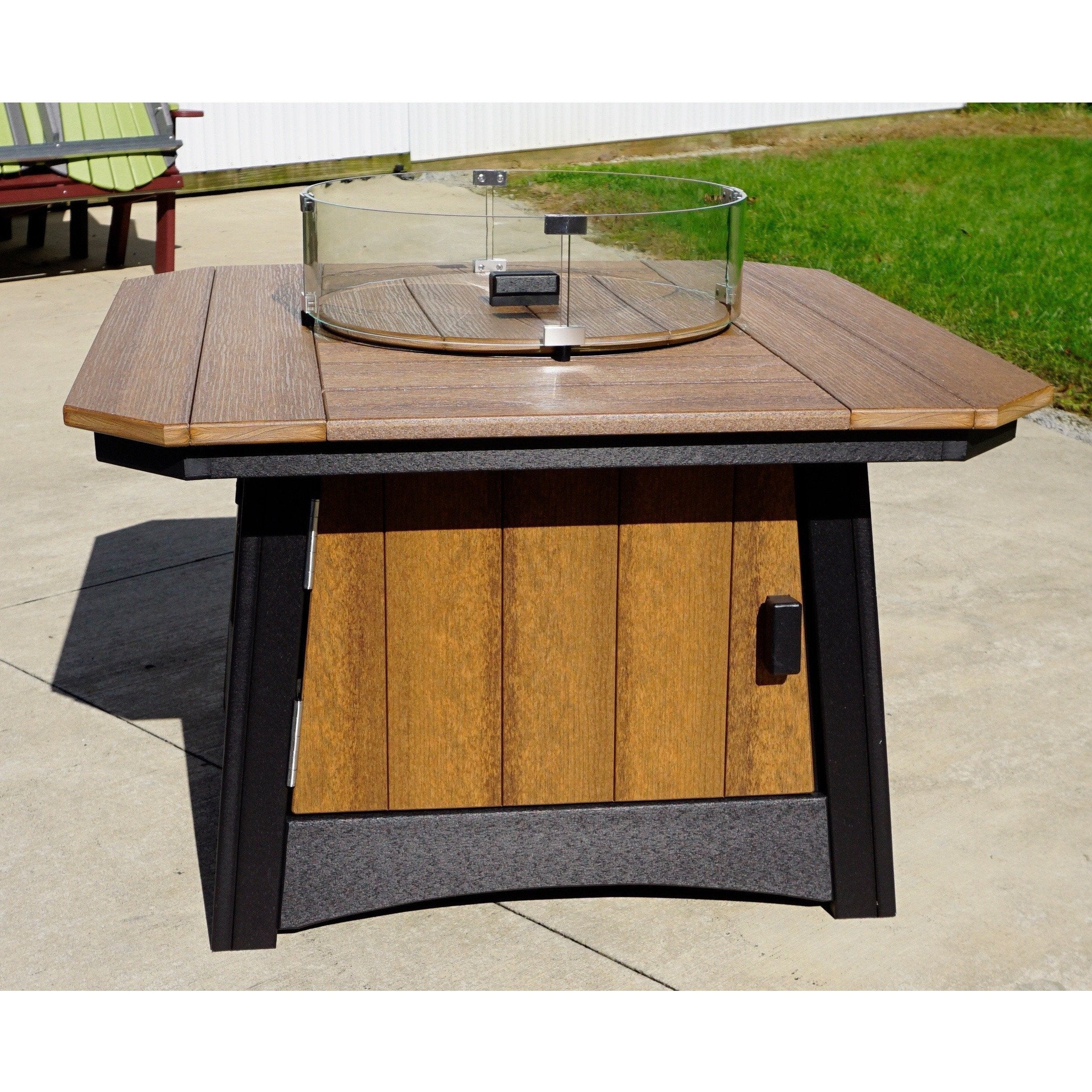 QW Amish Adirondack Firepit - Thumbnail 5