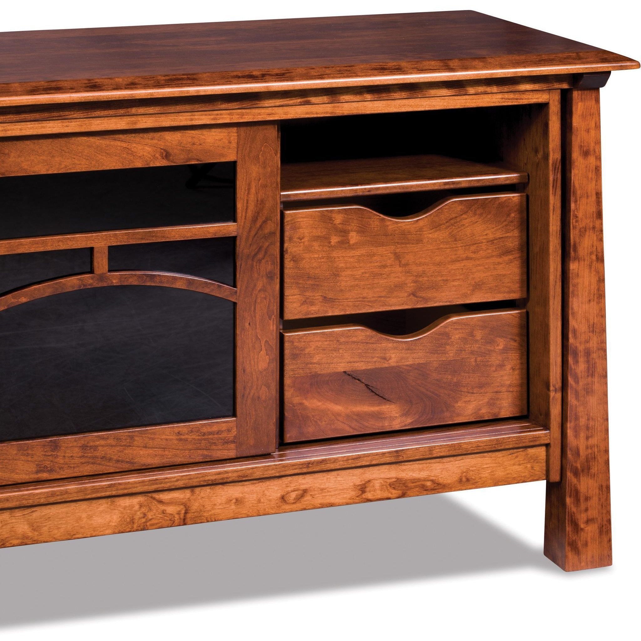 QW Amish Artesa Low 63" Media Console - Thumbnail 2