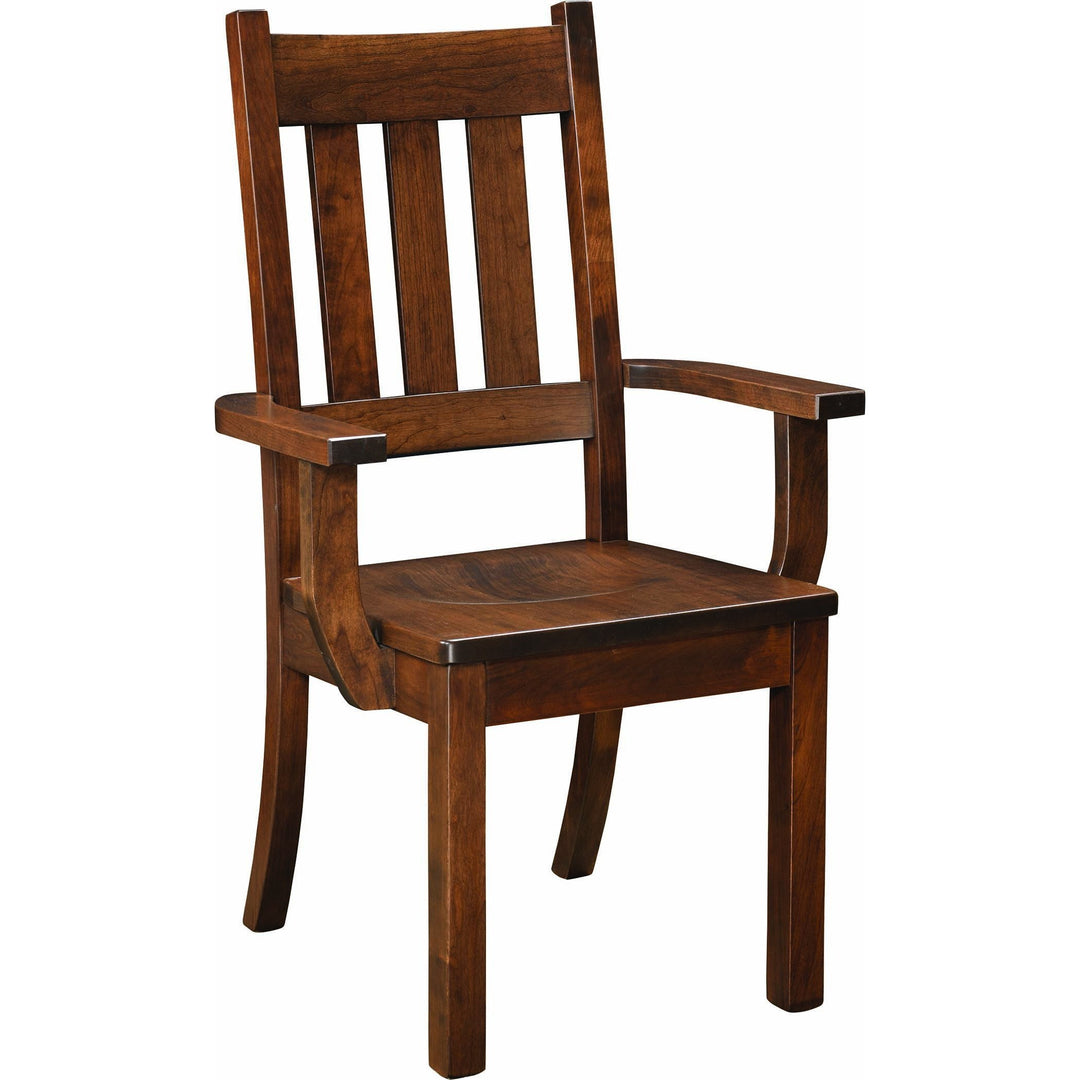 QW Amish Auburn Arm Chair