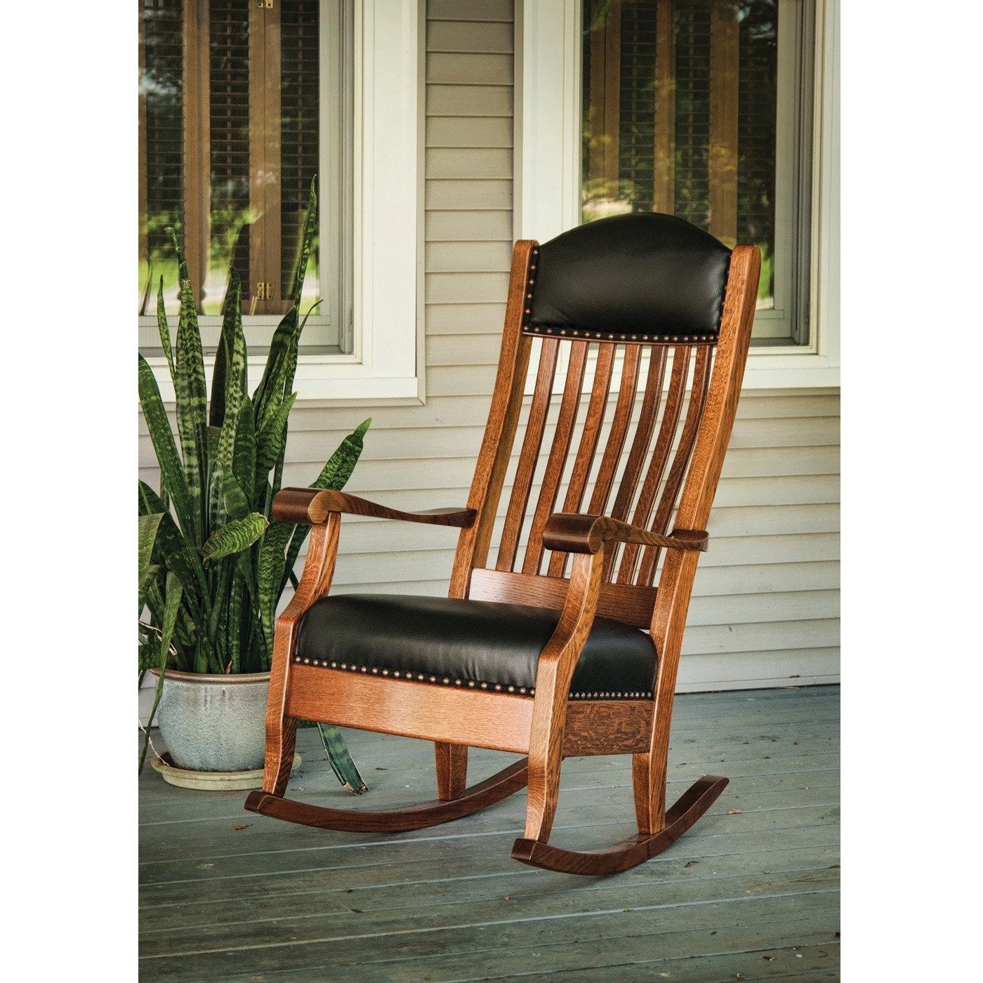 QW Amish Auntie s Rocker Quality Woods Furniture