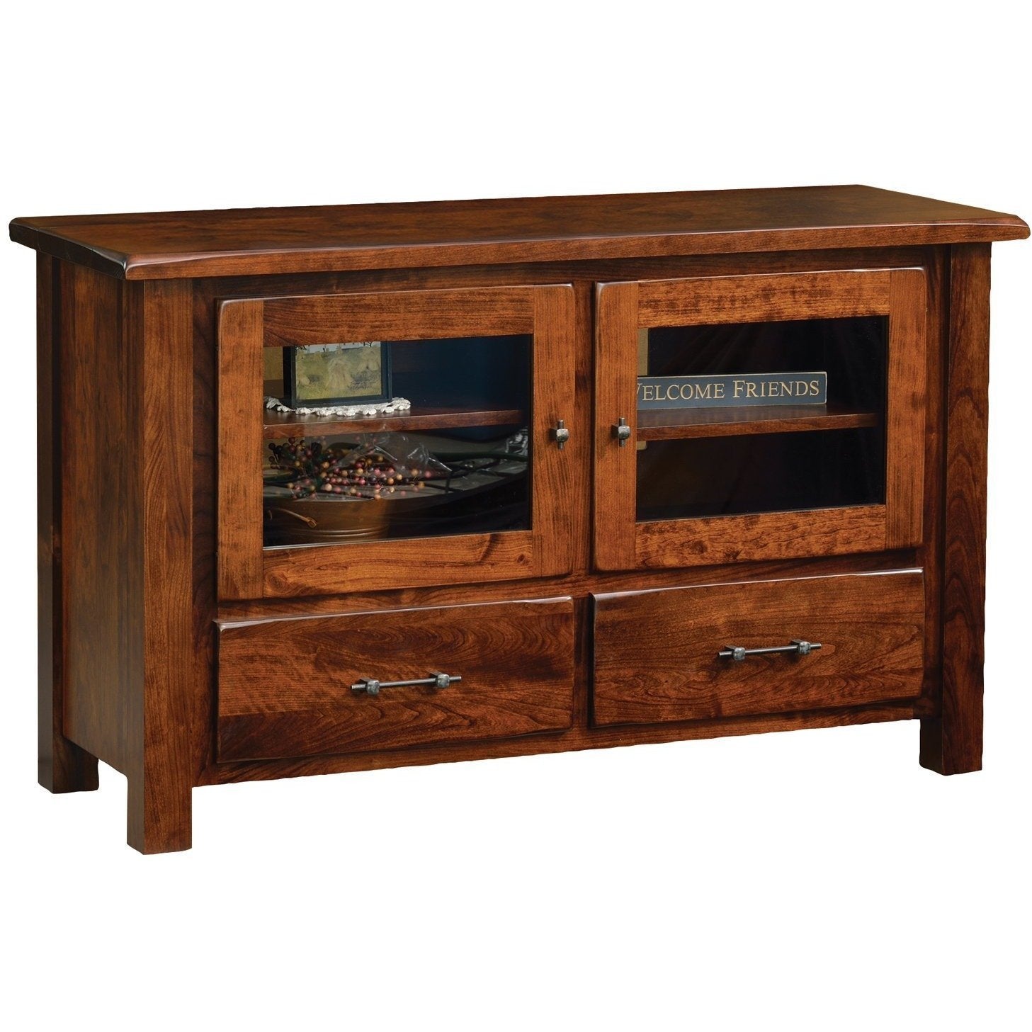 QW Amish Barn Floor 60" TV Stand